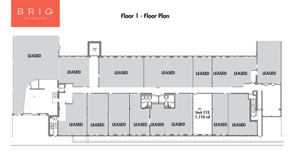 128-152 32nd St, Brooklyn, NY à louer Plan d’étage– Image 1 sur 1