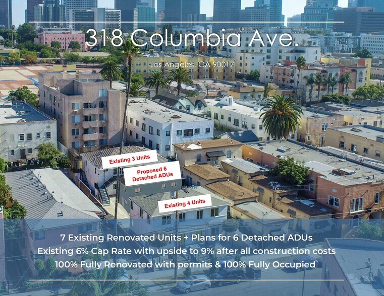 316 Columbia Ave, Los Angeles, CA à vendre - Photo de l’immeuble – Image 1 sur 17