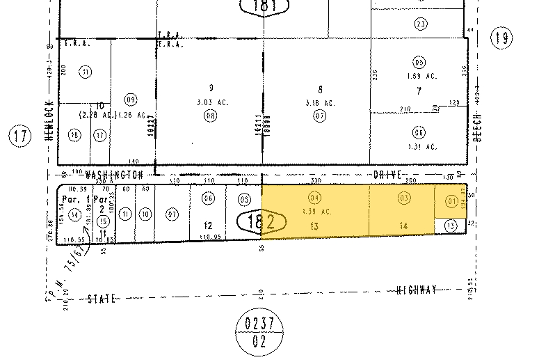 15243 Washington Dr, Fontana, CA à louer - Plan cadastral – Image 2 sur 3