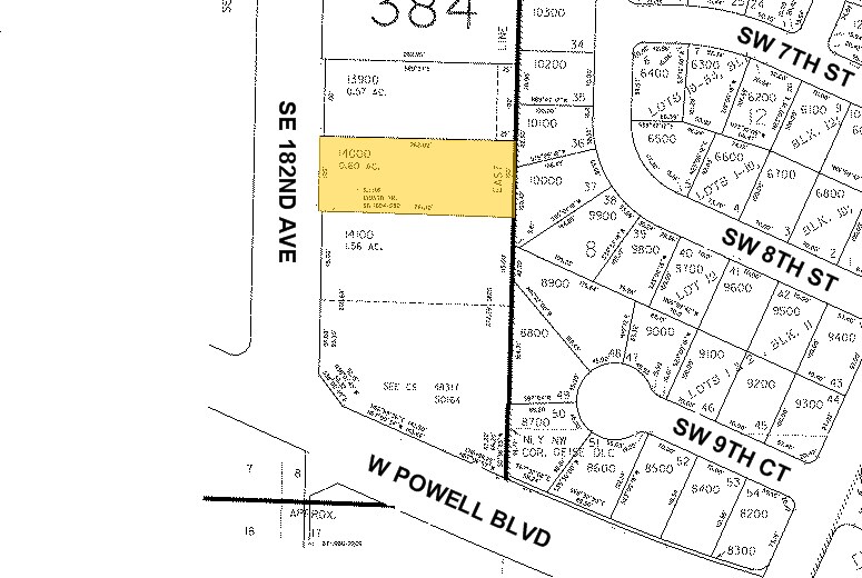 4304-4322 SE 182nd Ave, Gresham, OR à louer - Plan cadastral – Image 2 sur 7