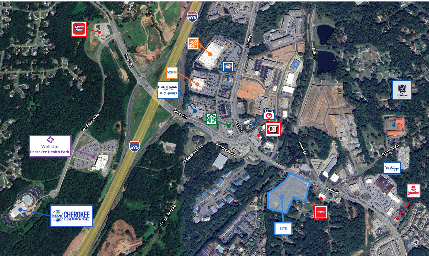 5142 Holly Springs Pky, Woodstock, GA à louer Photo principale– Image 1 sur 3