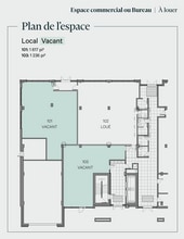 1201 Rue De Courchevel, Lévis, QC à louer Plan d’étage– Image 1 sur 1