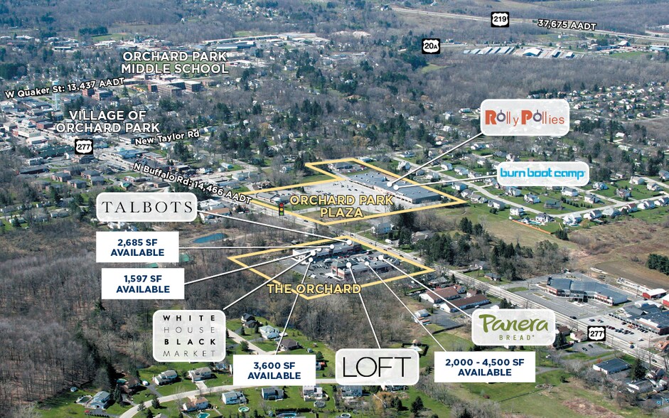 3995 N Buffalo Rd, Orchard Park, NY à louer - Aérien – Image 2 sur 6