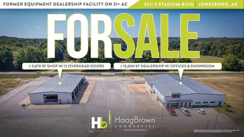5511 Stadium Blvd, Jonesboro, AR à vendre - Photo de l’immeuble – Image 1 sur 10