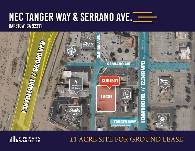 2800 Lenwood Rd, Barstow, CA à louer - Photo de l’immeuble – Image 1 sur 6