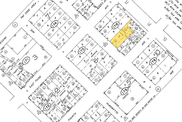 333-345 S B St, San Mateo, CA à louer - Plan cadastral – Image 2 sur 8