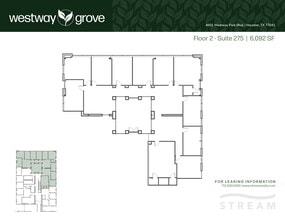 4601 Westway Park Blvd, Houston, TX à louer Plan d’étage– Image 1 sur 1