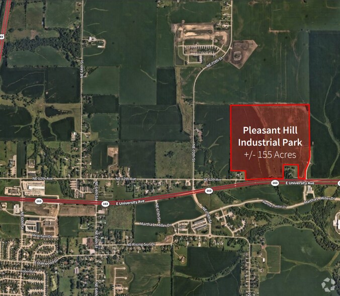 NE University Ave, Pleasant Hill, IA à louer - Aérien – Image 2 sur 3