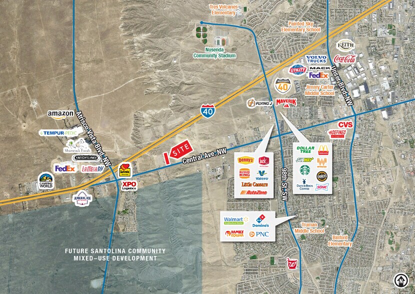 NWC 131st St & Central Ave NW, Albuquerque, NM à vendre - Photo de l’immeuble – Image 2 sur 2