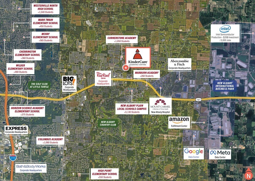 5524 New Albany Rd, New Albany, OH à vendre - Photo de l’immeuble – Image 3 sur 7