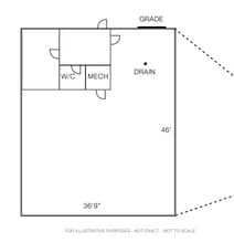 17532-17552 105th Ave, Edmonton, AB à louer Plan d’étage– Image 2 sur 2