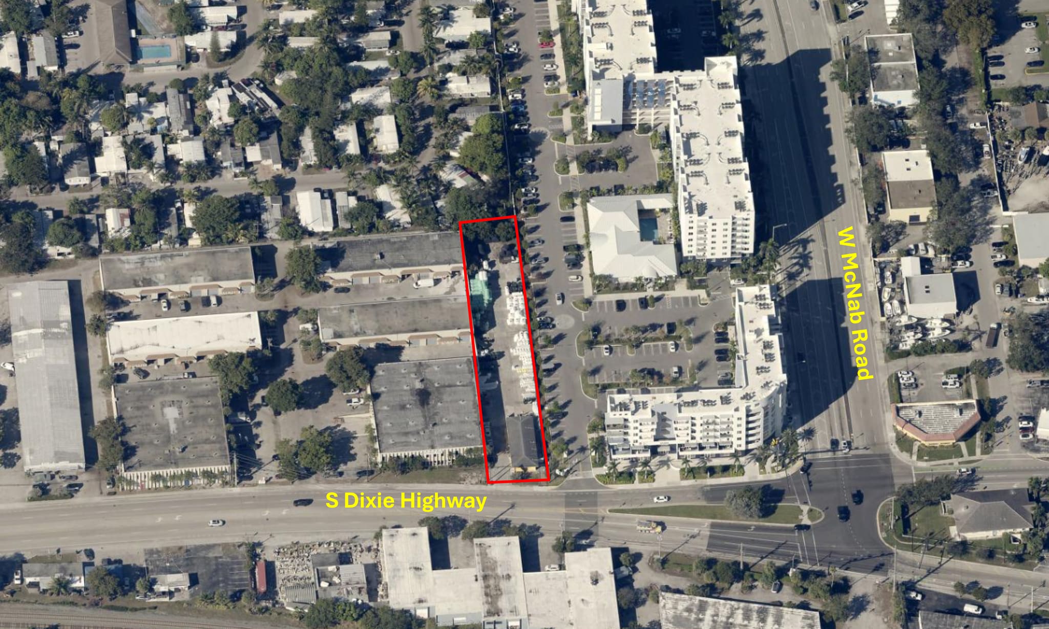 1627 S Dixie Hwy, Pompano Beach, FL à louer Aérien– Image 1 sur 5