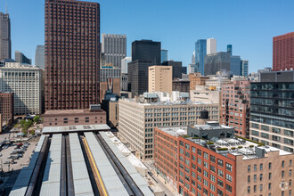 601 S LaSalle St, Chicago, IL - VUE AÉRIENNE  vue de carte