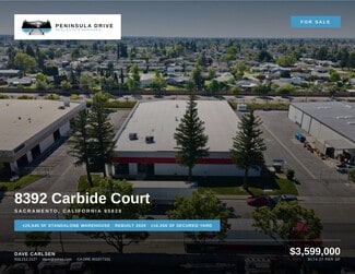 Plus de détails pour 8392 Carbide Ct, Sacramento, CA - Industriel/Logistique à vendre