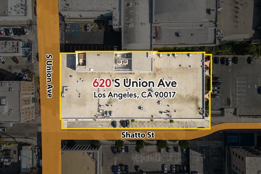 620 S Union Ave, Los Angeles, CA à vendre - Aérien – Image 2 sur 5