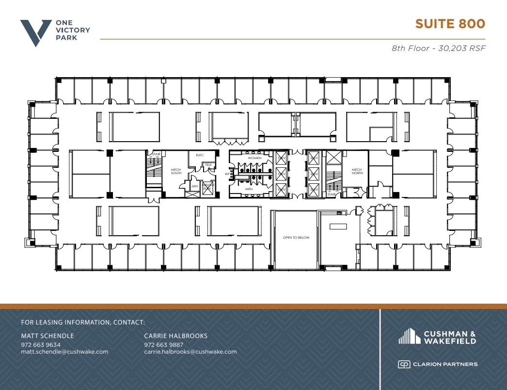 2323 Victory Ave, Dallas, TX à louer Plan d’étage– Image 1 sur 1