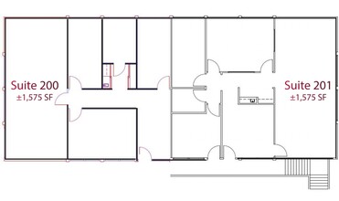 140-144 Mayhew Way, Pleasant Hill, CA à louer Plan d’étage– Image 1 sur 1