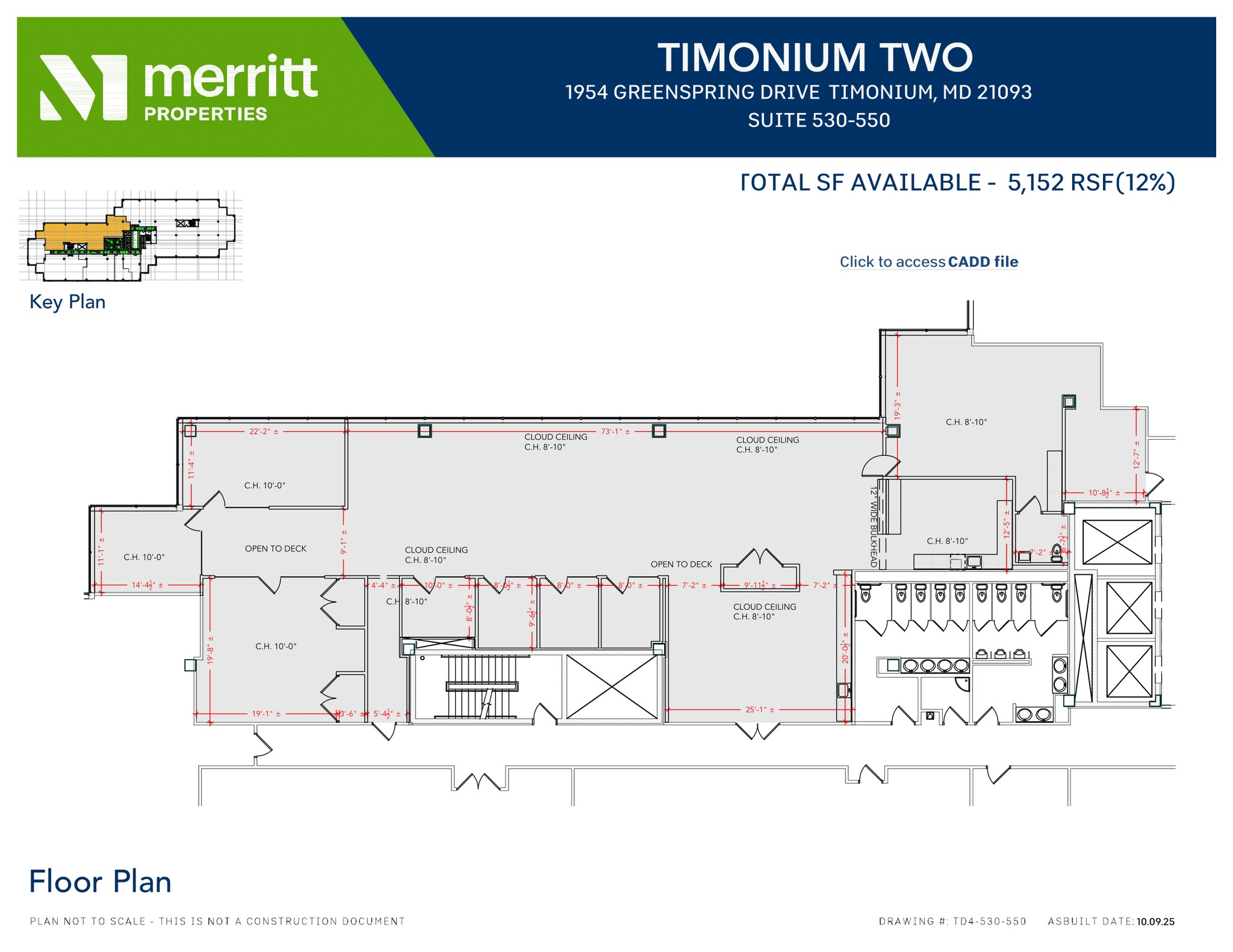 1966 Greenspring Dr, Timonium, MD à louer Plan d’étage– Image 1 sur 1