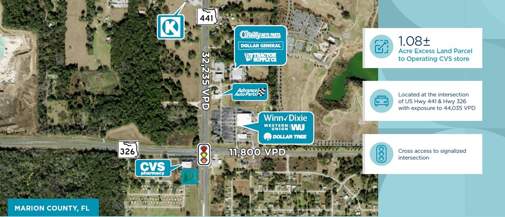 1720 W Hwy 326, Ocala, FL à vendre - Photo de l’immeuble – Image 1 sur 3