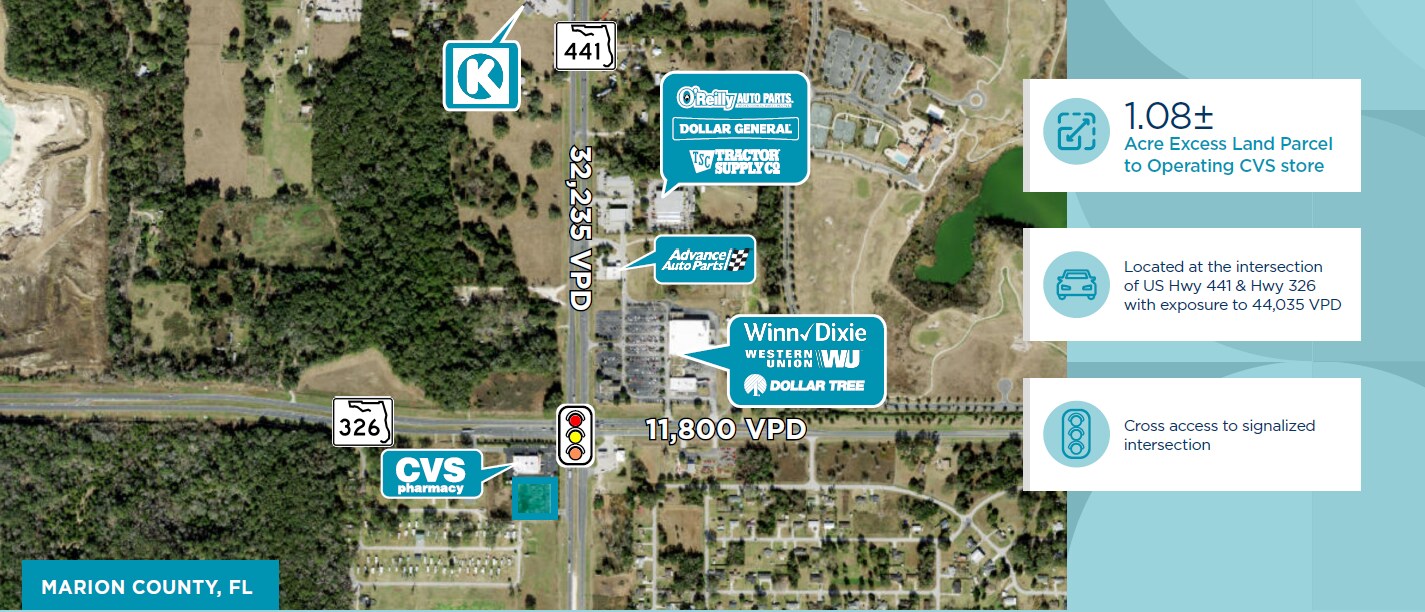 1720 W Hwy 326, Ocala, FL à vendre Photo de l’immeuble– Image 1 sur 4