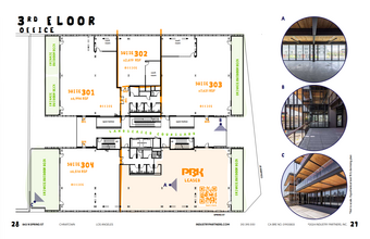 843 N Spring St, Los Angeles, CA à louer Plan d’étage– Image 1 sur 1