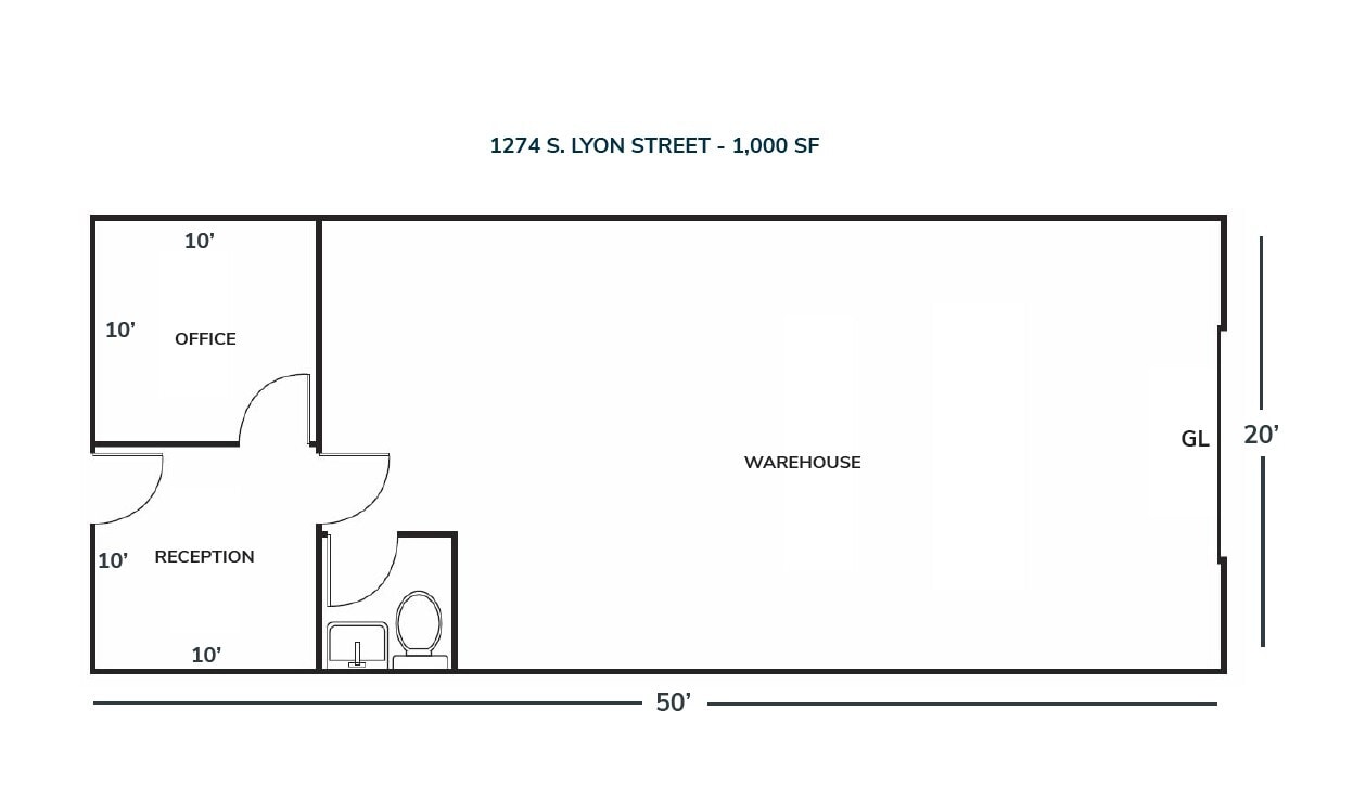 1233-1255 S Wright St, Santa Ana, CA à louer Plan d’étage– Image 1 sur 1