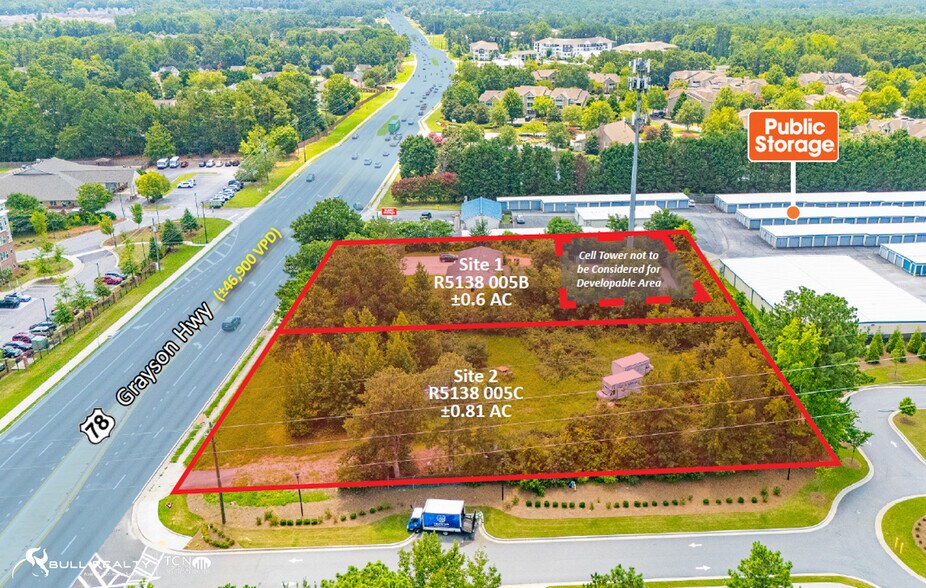 1461 Grayson Hwy, Lawrenceville, GA à vendre - Photo de l’immeuble – Image 2 sur 11