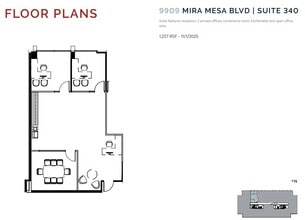 9909 Mira Mesa Blvd, San Diego, CA à louer Plan d’étage– Image 1 sur 1