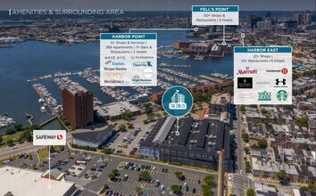 2400-2500 Boston St, Baltimore, MD - VUE AÉRIENNE  vue de carte