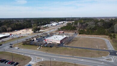 Forrester Pkwy & US Hwy 19 S, Leesburg, GA - Vue aérienne  vue de carte - Image1