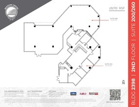 2398 E Camelback Rd, Phoenix, AZ à louer Plan d’étage– Image 2 sur 2