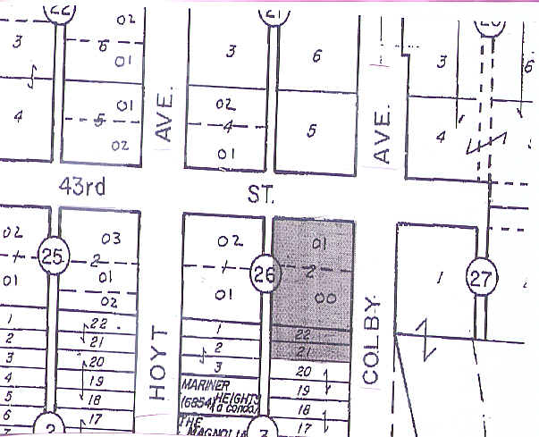 4310 Colby St, Everett, WA à louer - Plan cadastral – Image 2 sur 12