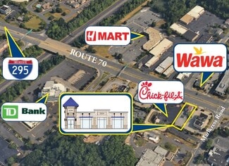 Plus de détails pour 1753 Route 70, Cherry Hill, NJ - Local commercial à louer