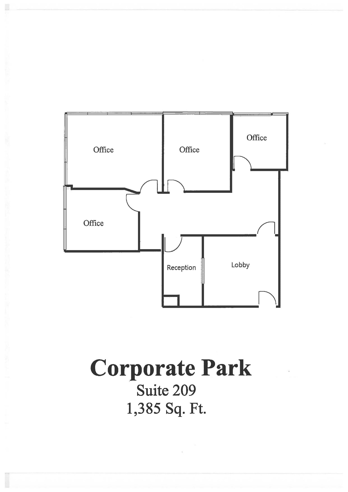 43 Corporate Park, Irvine, CA à louer Plan d’étage– Image 1 sur 1