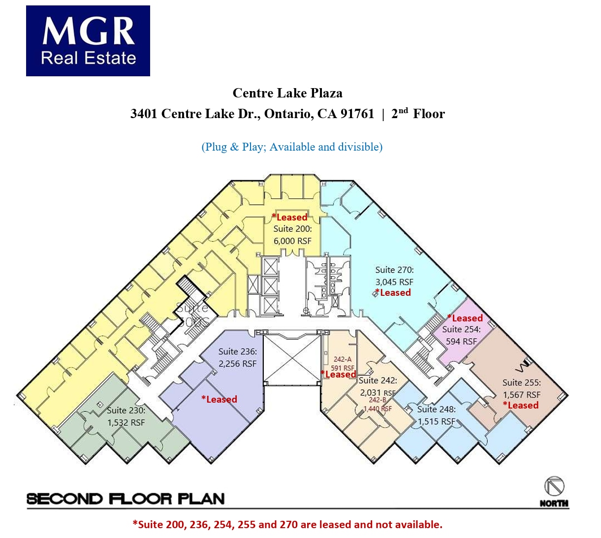 3401 Centrelake Dr, Ontario, CA à louer Plan d’étage– Image 1 sur 1