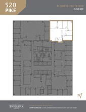 520 Pike St, Seattle, WA à louer Plan d’étage– Image 1 sur 1