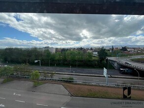 Roanne - Vue aérienne vue de carte