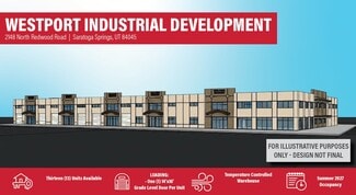 Plus de détails pour 2148 N Redwood Rd, Saratoga Springs, UT - Industriel/Logistique à louer