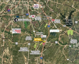 S Loop 1604 E, San Antonio, TX - VUE AÉRIENNE vue de carte