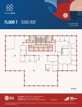 600 Stewart St, Seattle, WA à louer Plan d’étage– Image 2 sur 17
