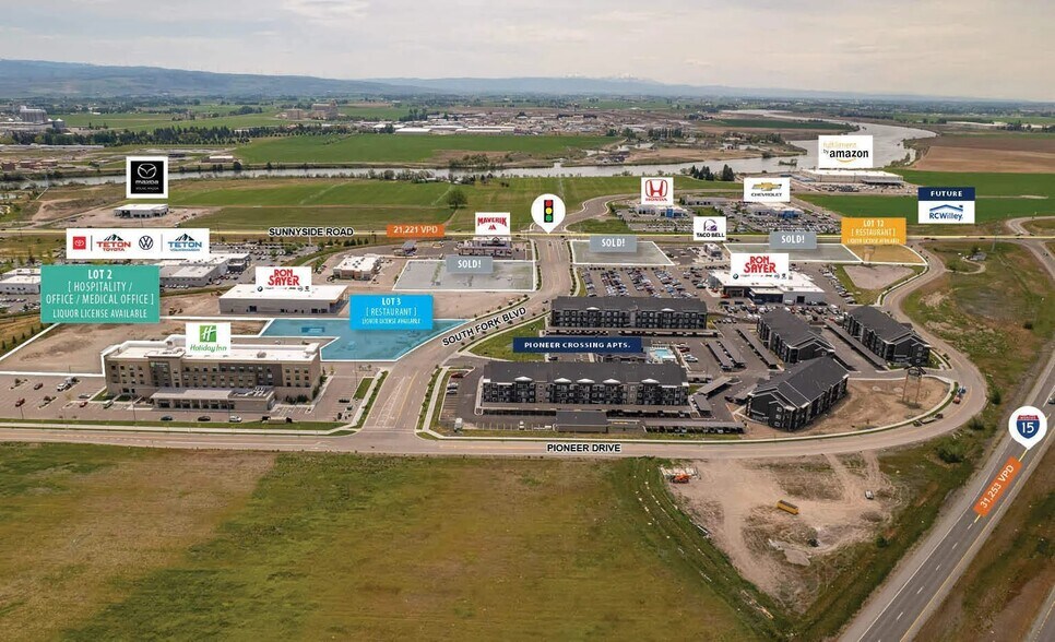 TBD W Sunnyside Rd & I-15, Idaho Falls, ID à vendre - Photo de l’immeuble – Image 3 sur 3