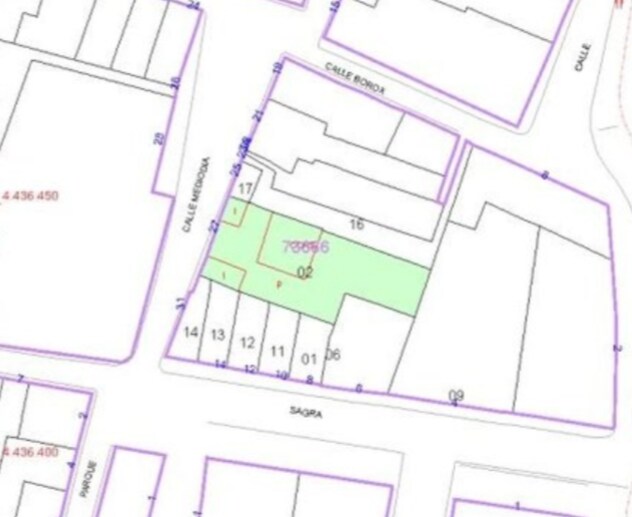 Terrain dans Numancia de la Sagra, Toledo à vendre Plan cadastral– Image 1 sur 2