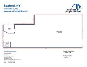3535-3555 Merrick Rd, Seaford, NY à louer Photo intérieure– Image 2 sur 2