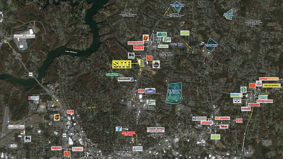 2511 N Center St, Hickory, NC à louer - Photo principale – Image 1 sur 3