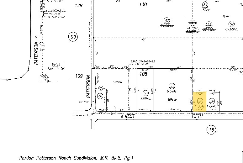 2425 W 5th St, Oxnard, CA à louer - Plan cadastral – Image 2 sur 2