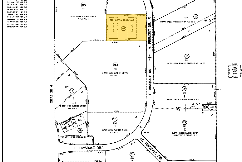 15552 E Fremont Dr, Centennial, CO à louer - Plan cadastral – Image 3 sur 8