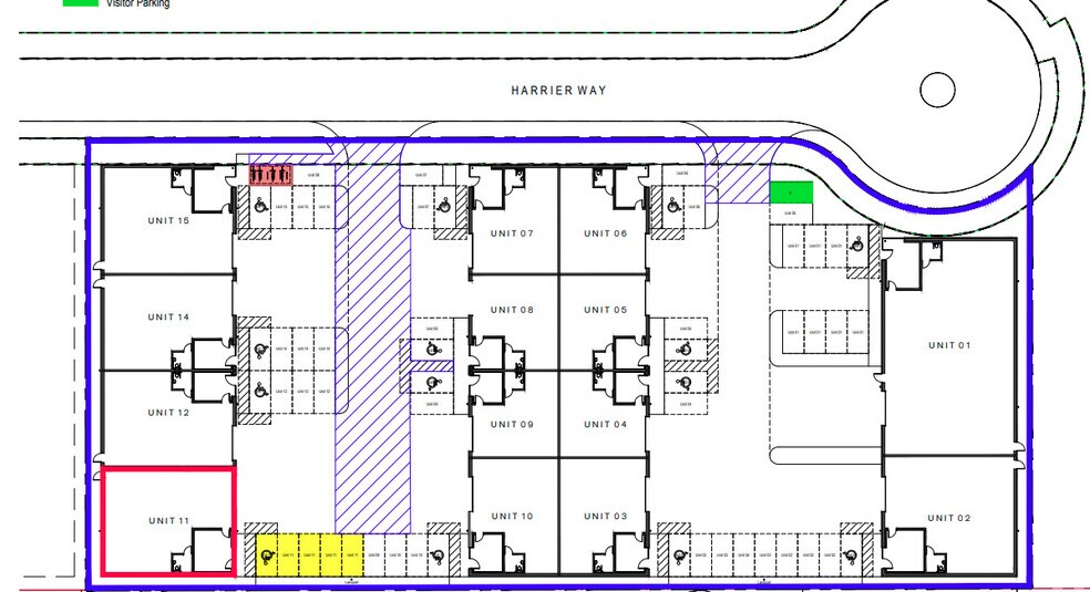 Harrier Way, Yaxley à louer - Plan de site – Image 3 sur 3