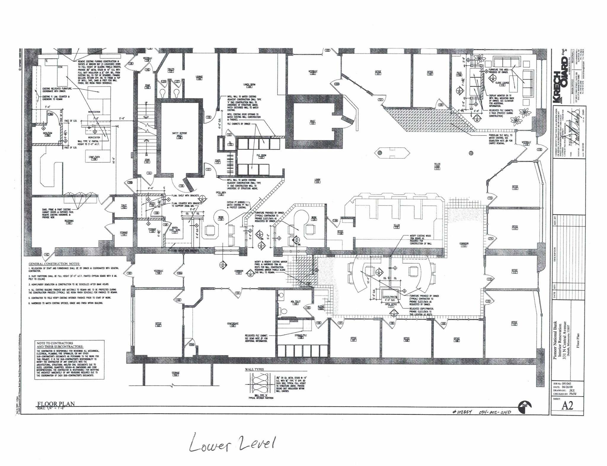 331 N Central Ave, Duluth, MN à louer Plan d’étage– Image 1 sur 4