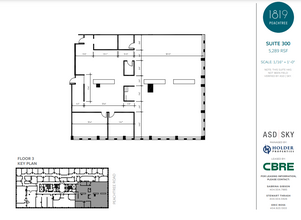 1819 Peachtree Rd NE, Atlanta, GA à louer Plan d’étage– Image 1 sur 1