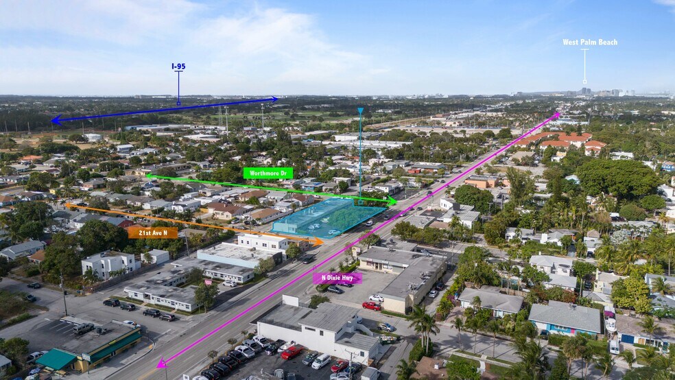 2101-2109 N Dixie Hwy, Lake Worth, FL à vendre - Photo de l’immeuble – Image 1 sur 15